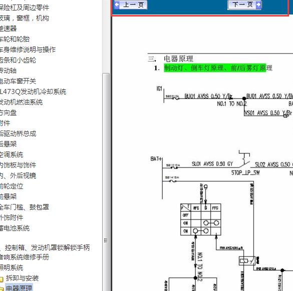 2016年长安之星3维修手册电路图及维护指南