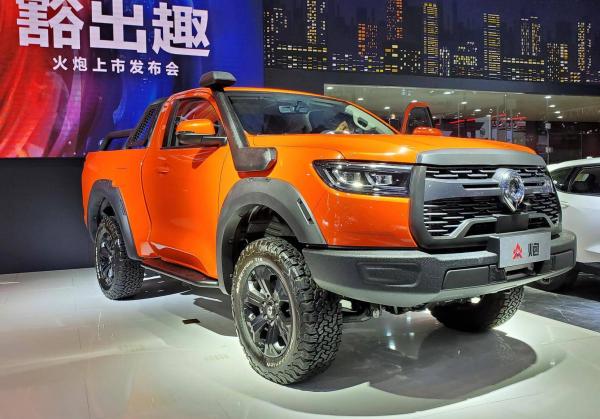 长城皮卡长城炮-火炮胎压监测系统