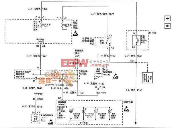 别克君威Regal线路框架