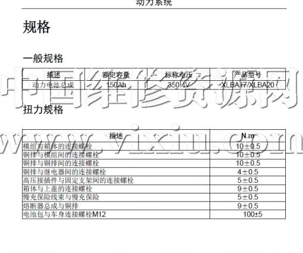 逸动PHEV电路系统