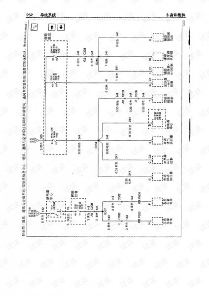 2005年通用别克GL8陆尊维修手册电路图及详细内容